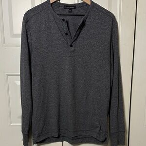 Banana Republic Men's Charcoal Button Down Shirt